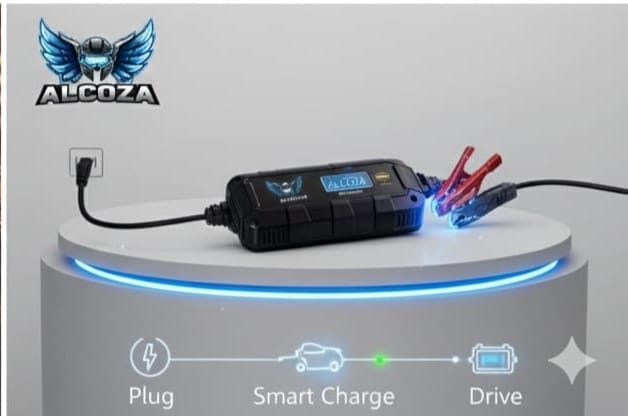 Alcoza charger in use